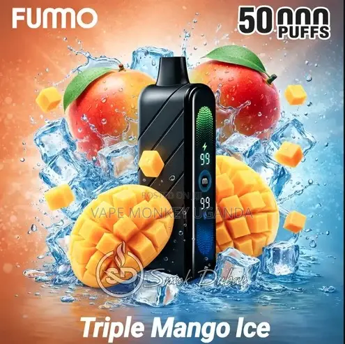 Fumo Nova 50,000 Puffs Tripple Mango Ice 20MG Disposable Vape