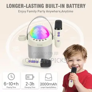 Unique Astronaut Shape Portable Karaoke Machine