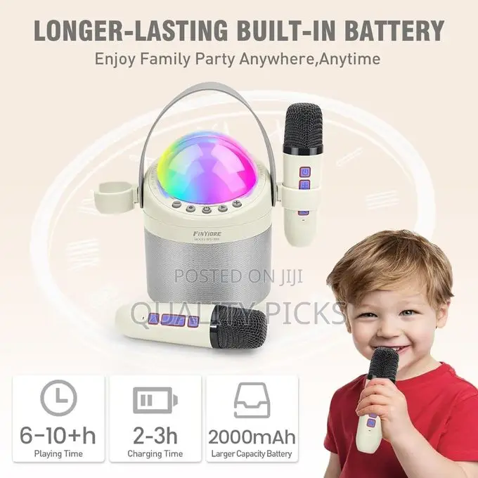 Unique Astronaut Shape Portable Karaoke Machine