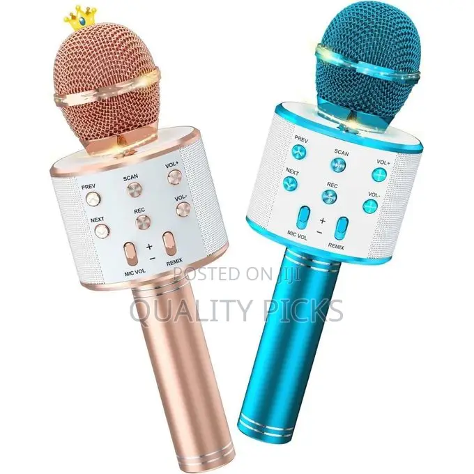 1 Pic Wireless Bluetooth Karaoke Microphone
