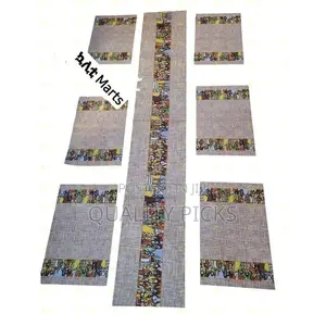 Modern Habesha Placemats and Table Runner Set