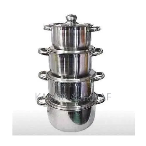 Stainless Steel Cookware Set.