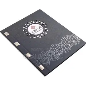 A4 8.5"x11" Restaurant Menu Book Covers/Wine List With Logo