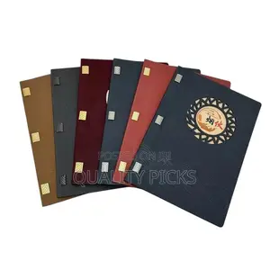 A4 8.5"x11" Restaurant Menu Book Covers/Wine List With Logo