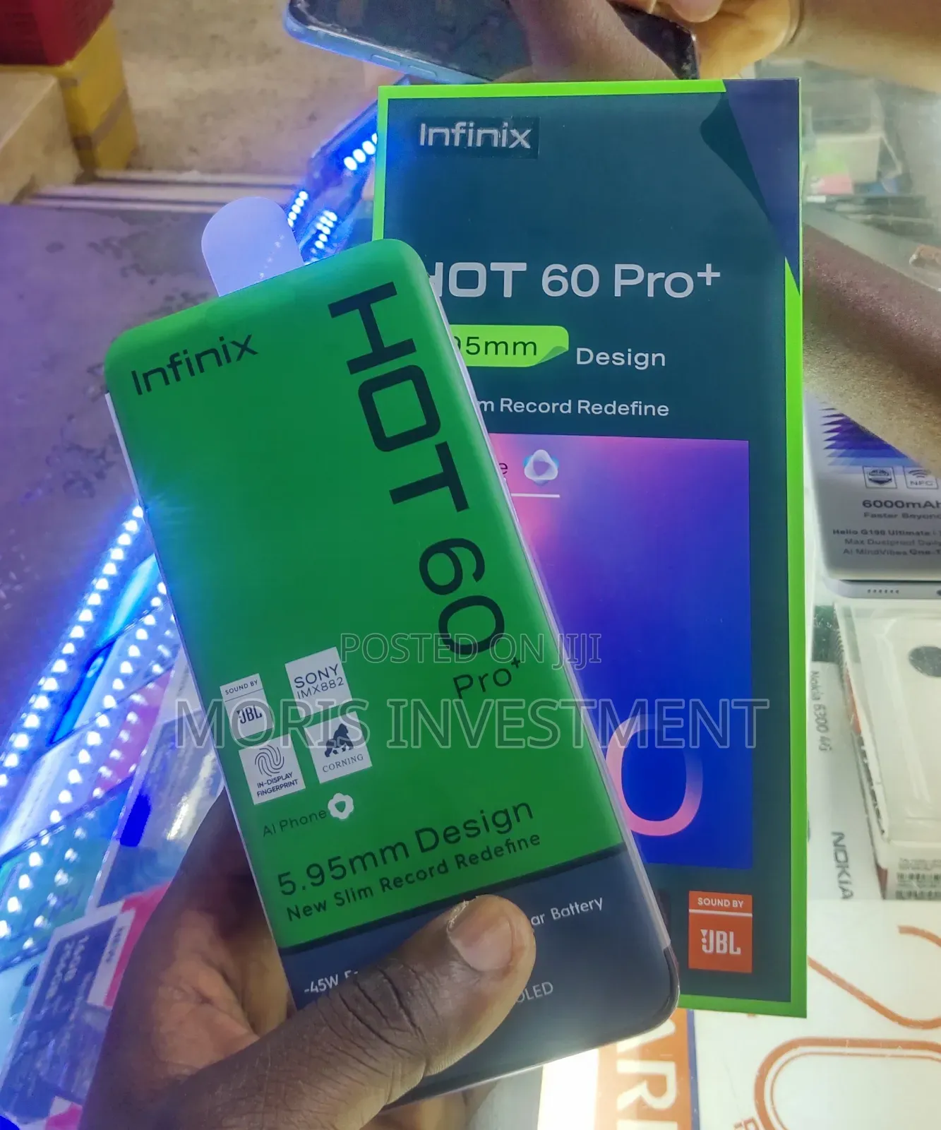 New Infinix Hot 60 Pro+ 256 GB Black
