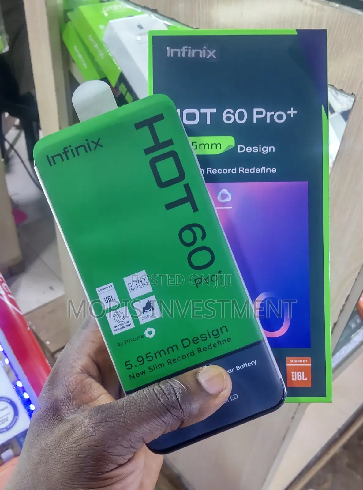 New Infinix Hot 60 Pro+ 256 GB Black
