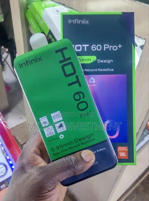 New Infinix Hot 60 Pro+ 256 GB Black