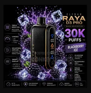 ELF BAR RAYA D3 Pro -5% Nic) Disposable
