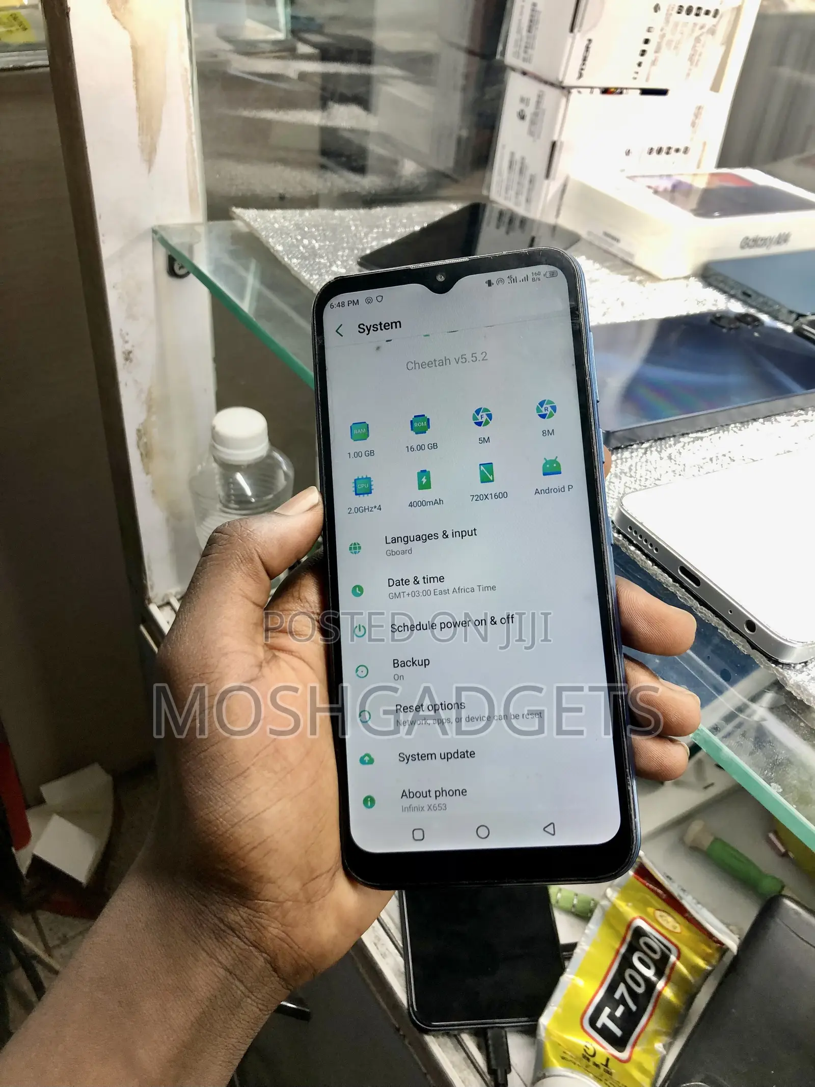 Infinix Smart 4 16 GB Blue