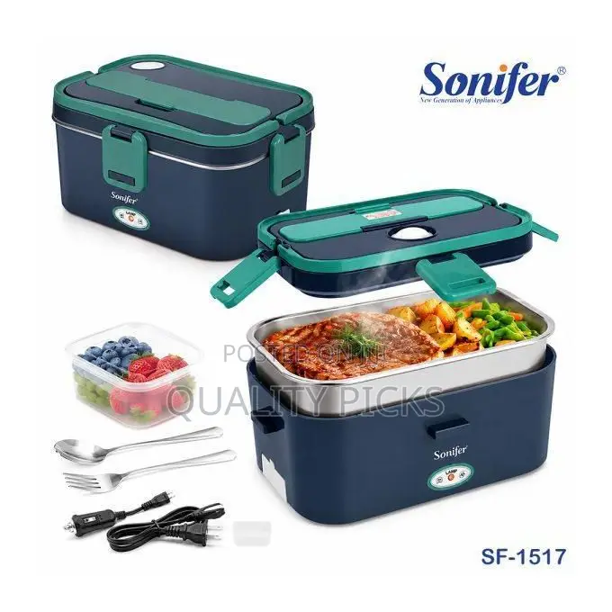 Sonifer Portable Electric Lunch Box Food Heater 80W Food Warmer