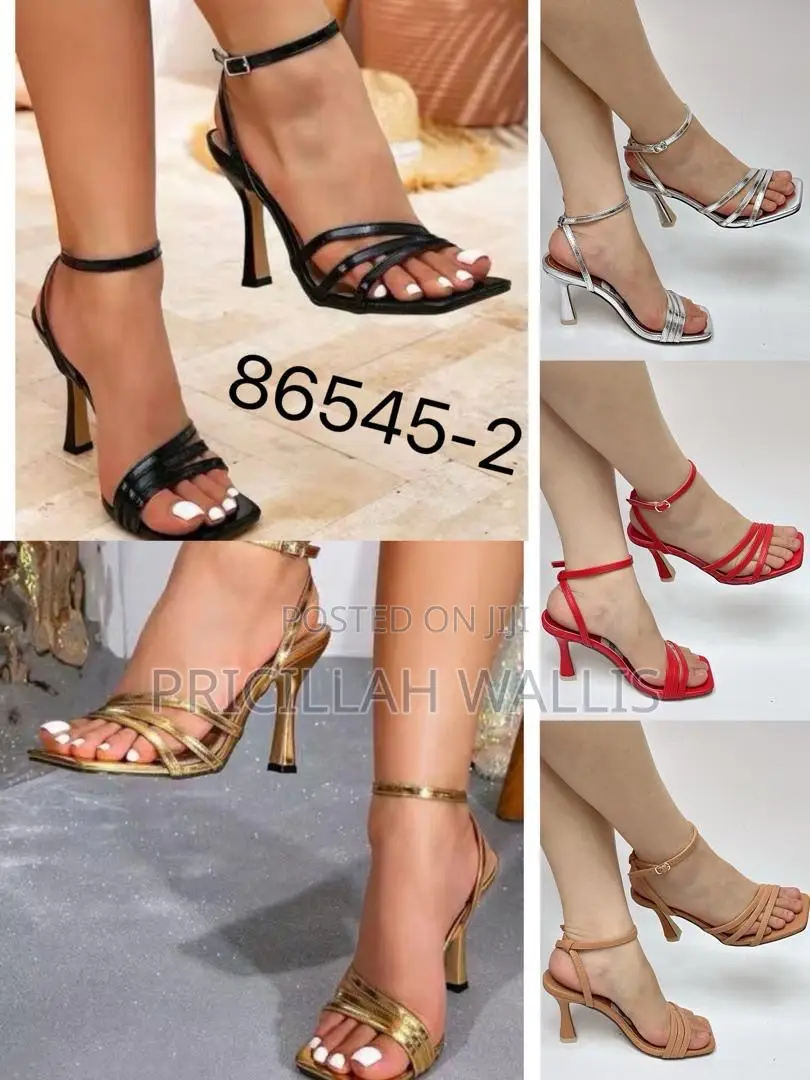 Short Heel Sandals