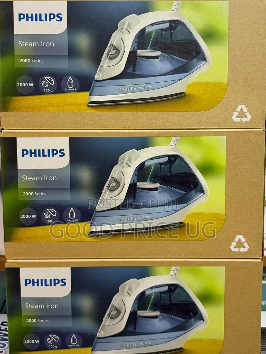 Philips 2000 Series Steam Iron, 2000W of Power