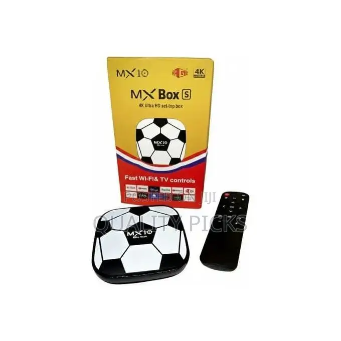 Soccer Bal Shape MX10 Z2 Android 13 Ultra HD Smart TV Box