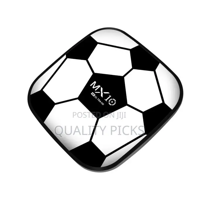 Soccer Bal Shape MX10 Z2 Android 13 Ultra HD Smart TV Box