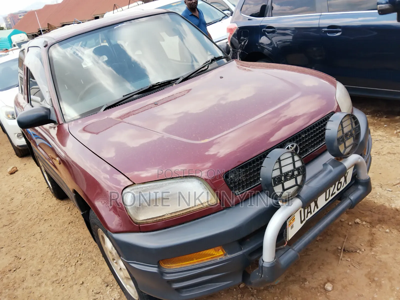Toyota RAV4 Cabriolet 1998 Maroon