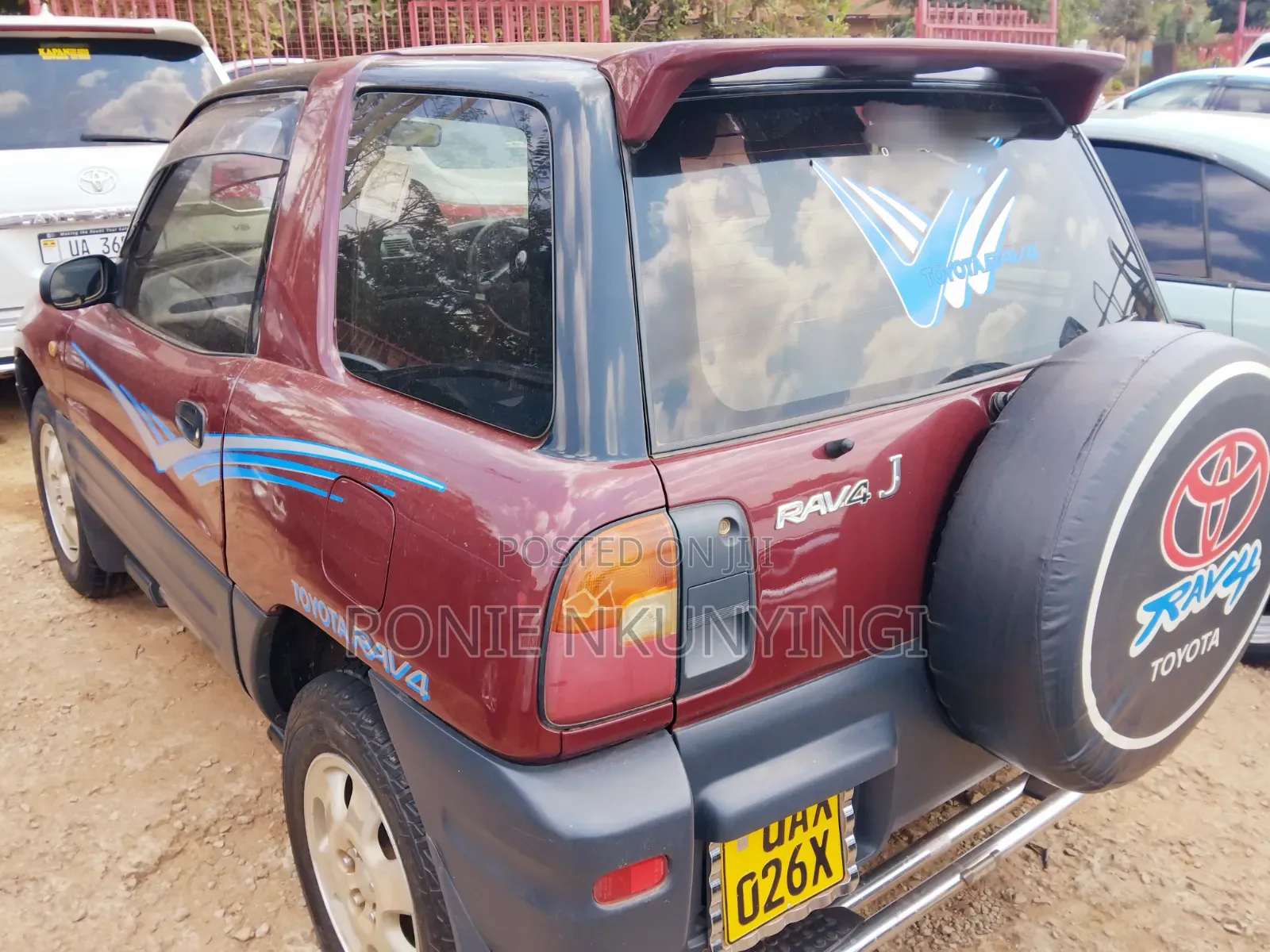 Toyota RAV4 Cabriolet 1998 Maroon