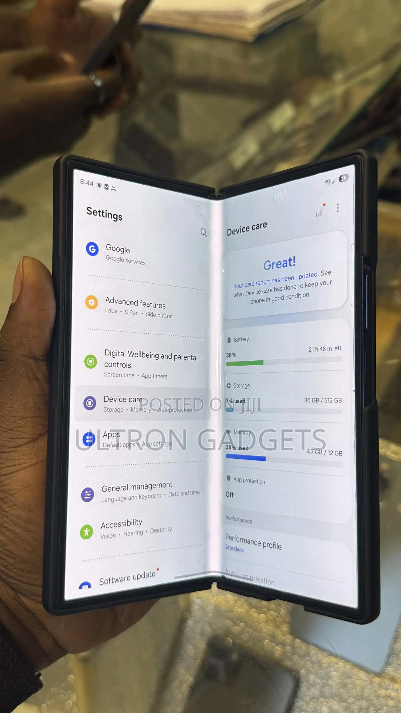 Samsung Galaxy Z Fold6 256 GB Blue