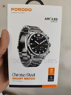 Porodo Chrono Steel Smart Watch