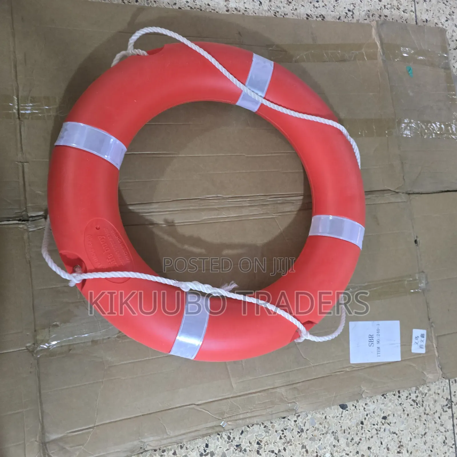 Water Rescue Polyethylene Floating Life Saving Ring Buoy 45 Cm