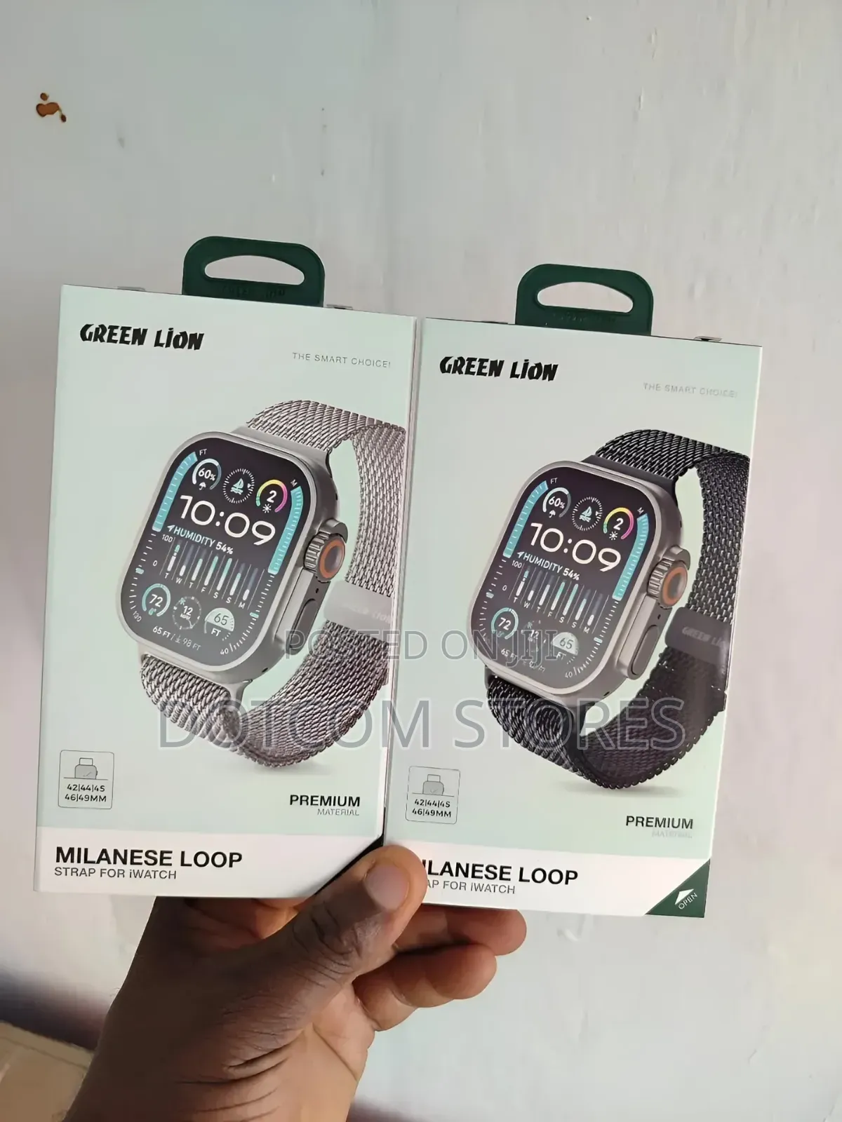 Green Lion Milanese Loop Strap for Apple Watch All Size
