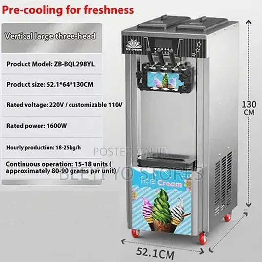 Winning Star Commercial Ice Cream Machine