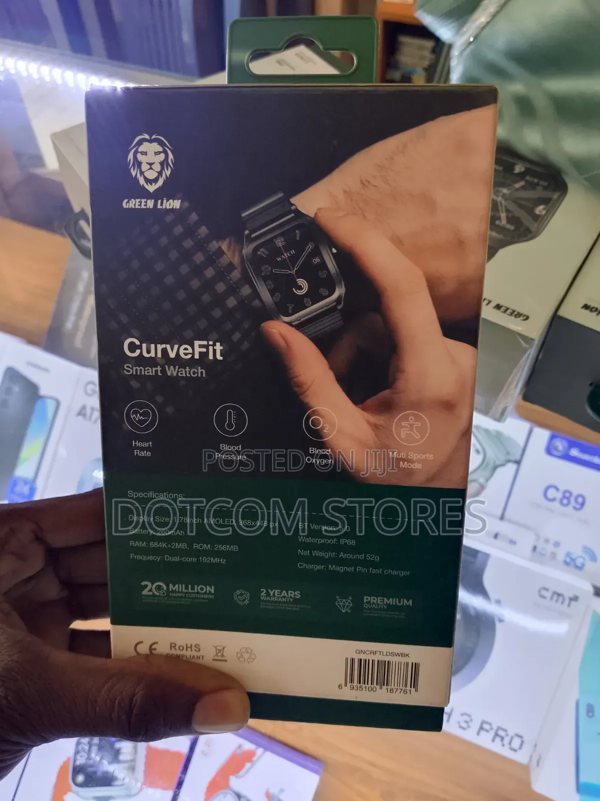 Green Lion Curvefit Smart Watch Super AMOLED