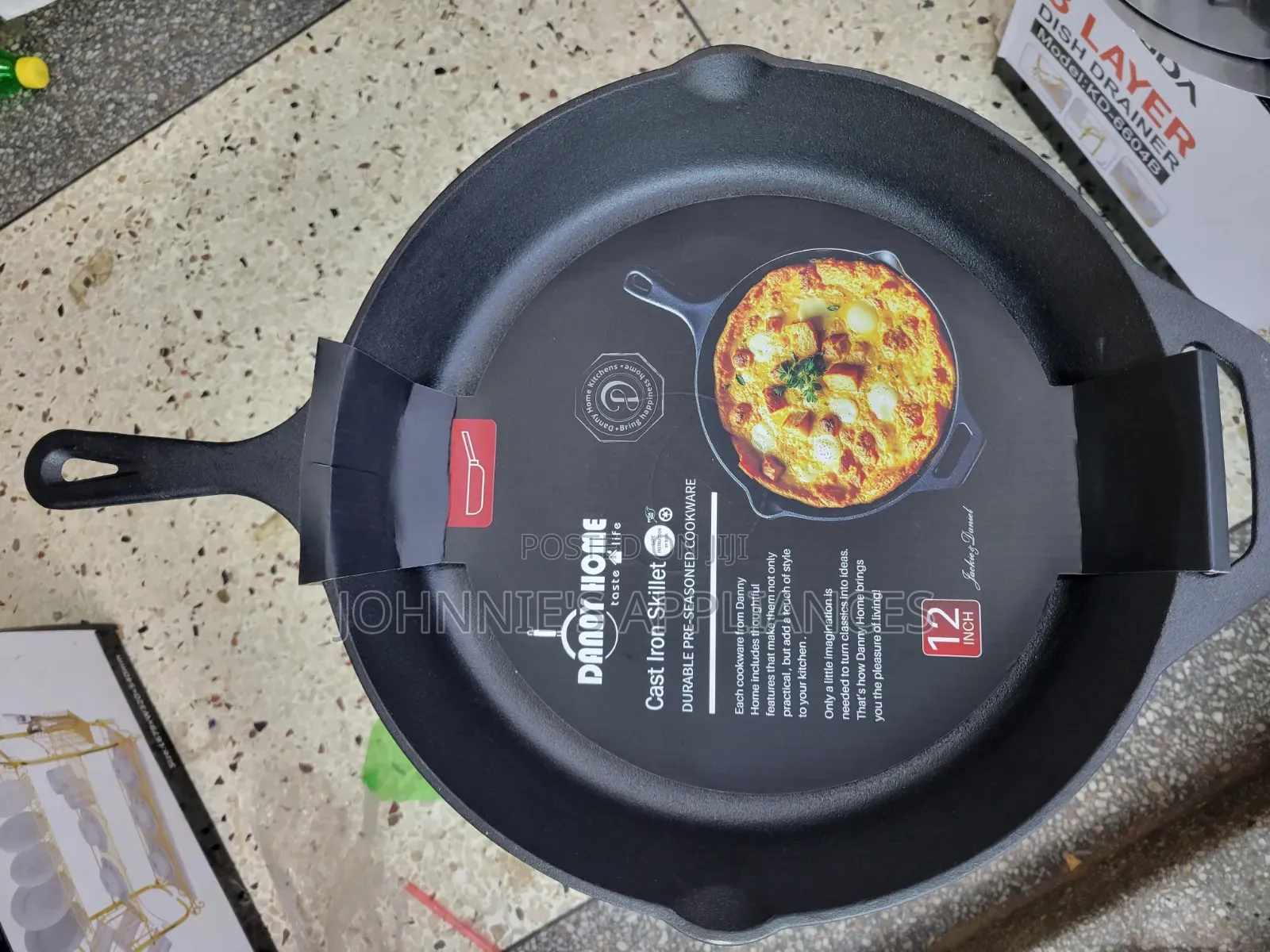 12inch Cast Iron / Skillet Frying Pan