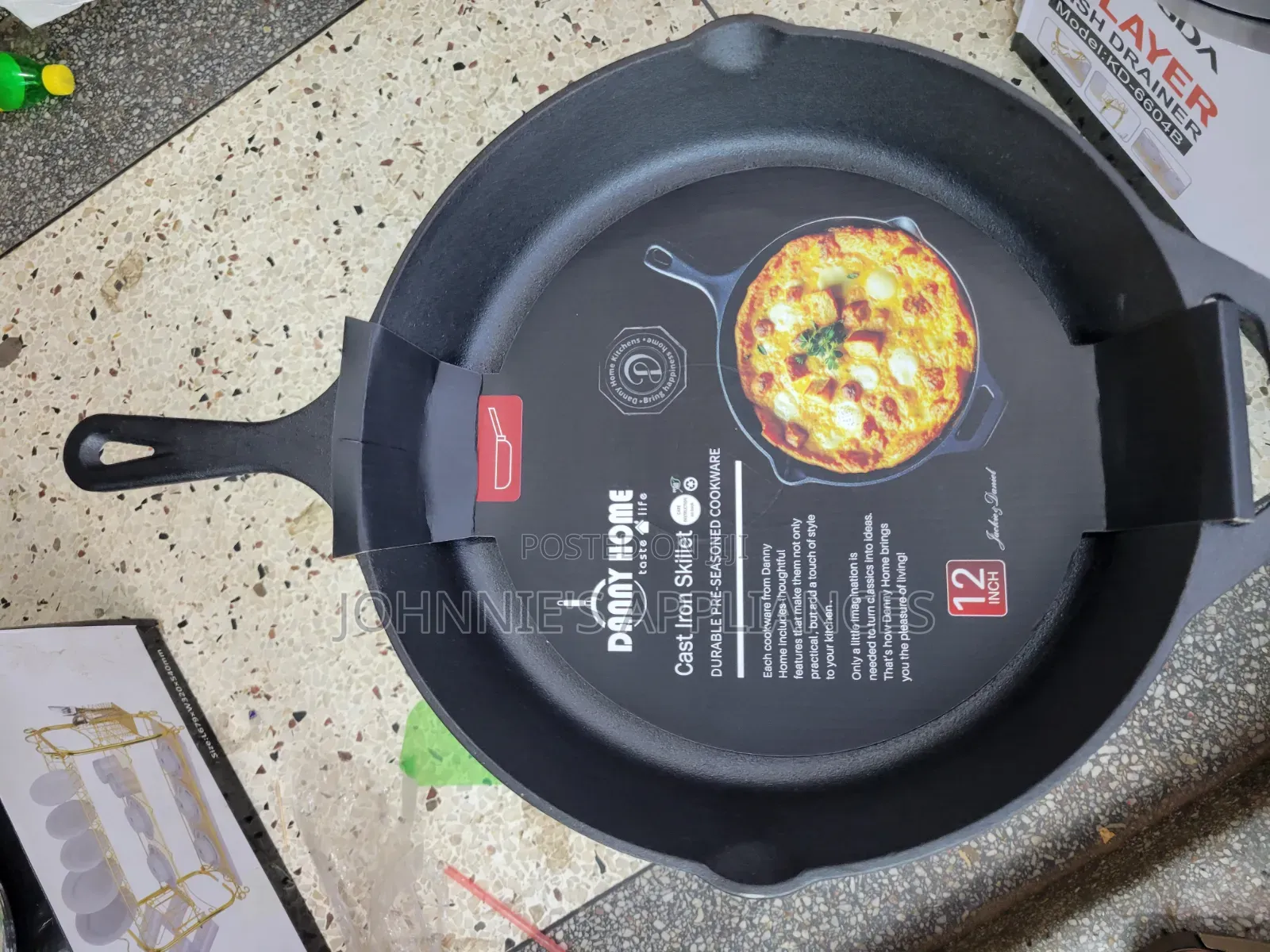 12inch Cast Iron / Skillet Frying Pan