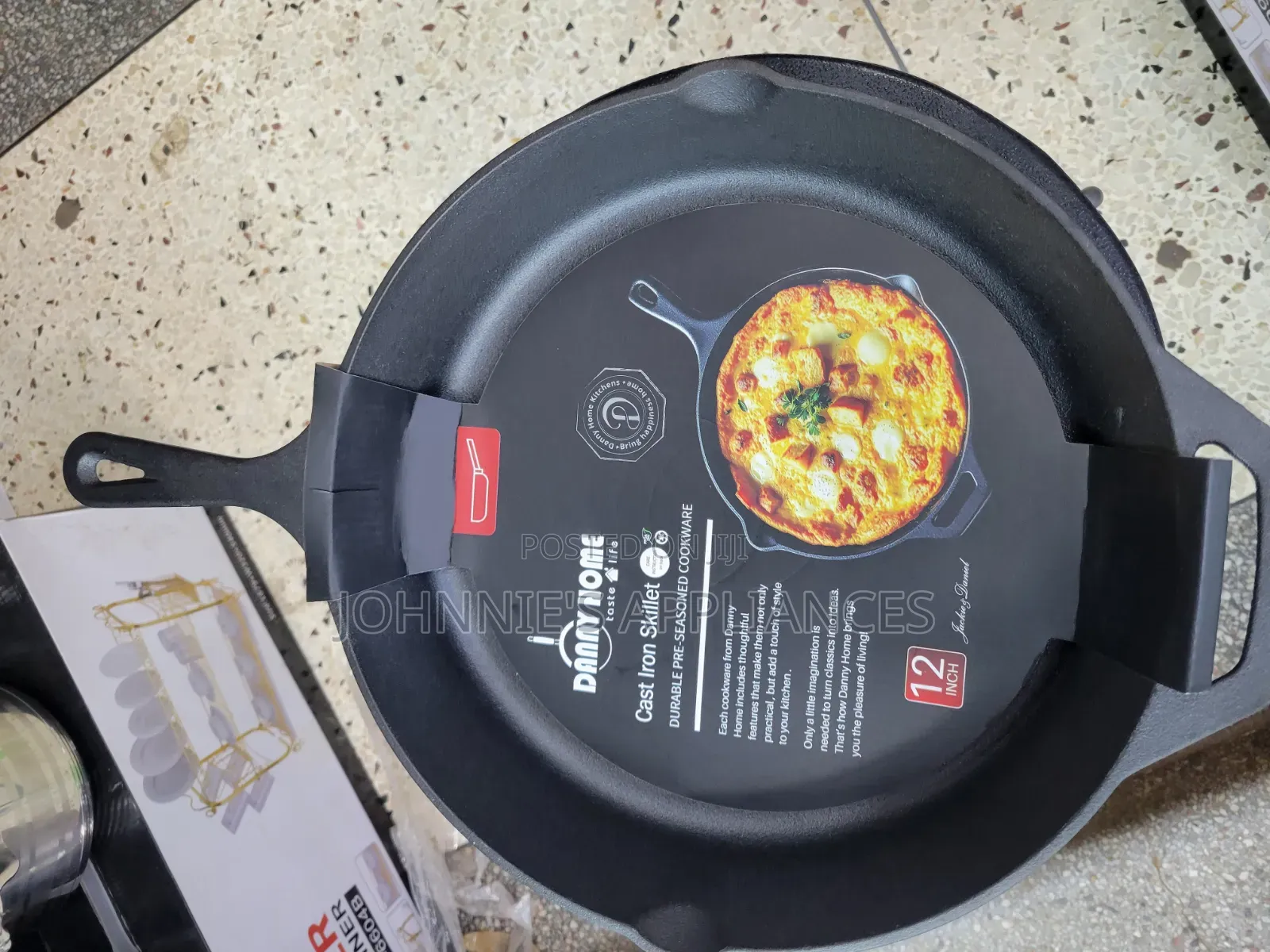 12inch Cast Iron / Skillet Frying Pan