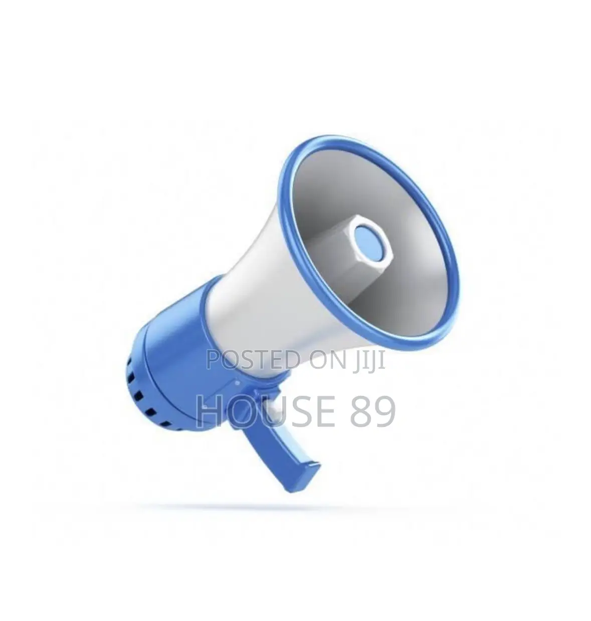 Rechargeable Megaphone With USB Port and Bluetooth Connectivity
