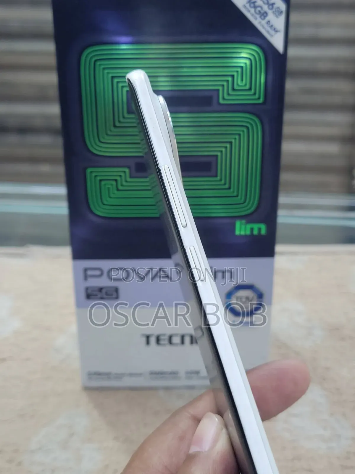 New Tecno Pova Slim 5G 256 GB White