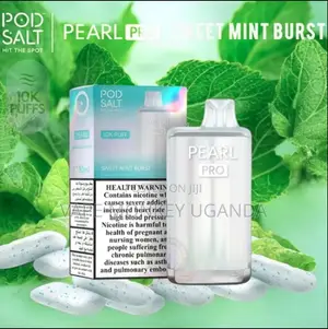 Pod Salt Pearl Pro Sweet Mint Burst Disposable Vape.