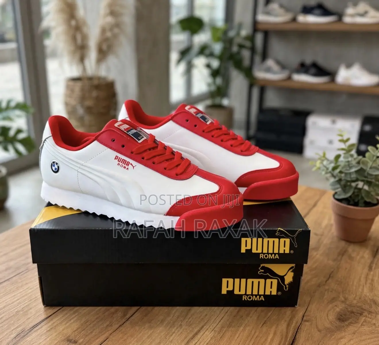 Original Red/White Puma Roma BMW Sneakers