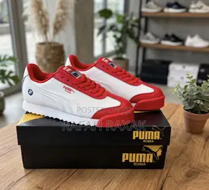 Original Red/White Puma Roma BMW Sneakers