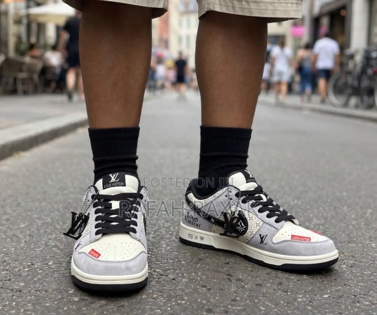 New Classic Nike SB Dunk Low X Louis Vuitton Custom Sneakers