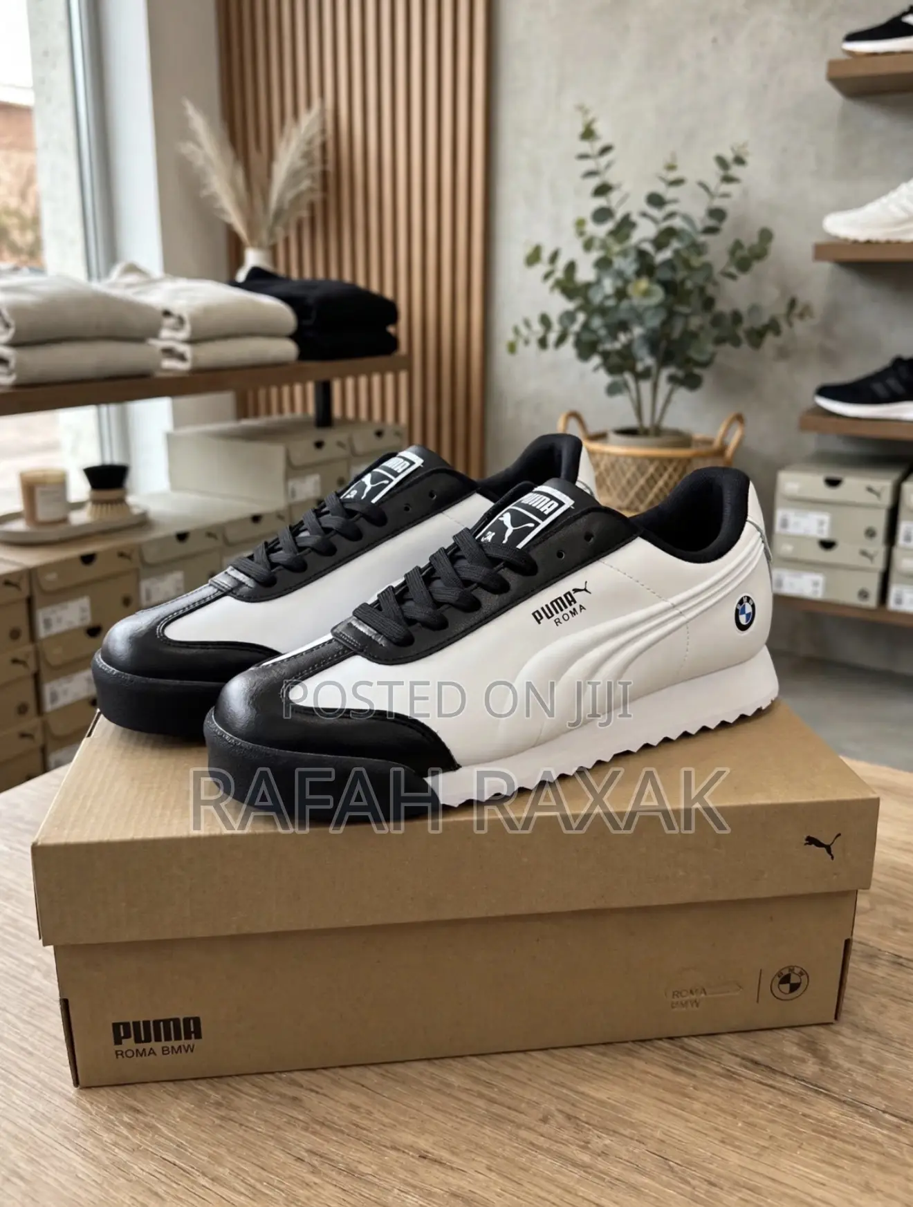 Original Black/White Puma Roma BMW Motorsport Sneakers