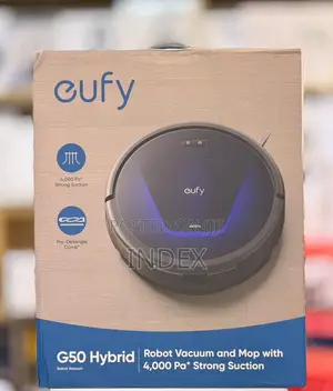 Eufy G50 Hybrid Robot Vacuum With Mop, 4,000 Pa Strong Suction