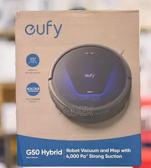 Eufy G50 Hybrid Robot Vacuum With Mop, 4,000 Pa Strong Suction