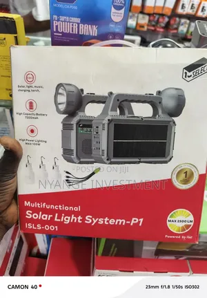 Itel Multifunctional Solar Light System, Model ISLS-001,