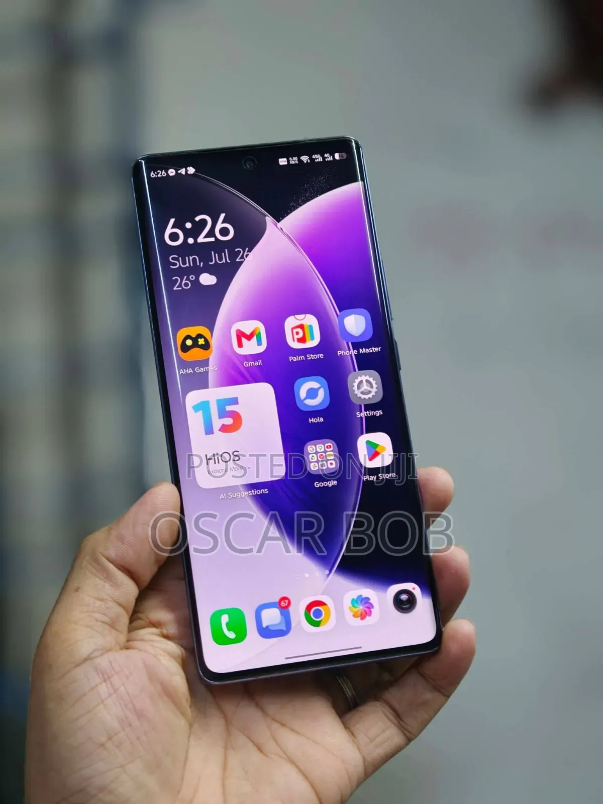 New Tecno Camon 30S Pro 256 GB Blue