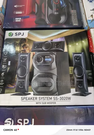 SPJ SS-3020W 3.1 Channel Multimedia Speaker System