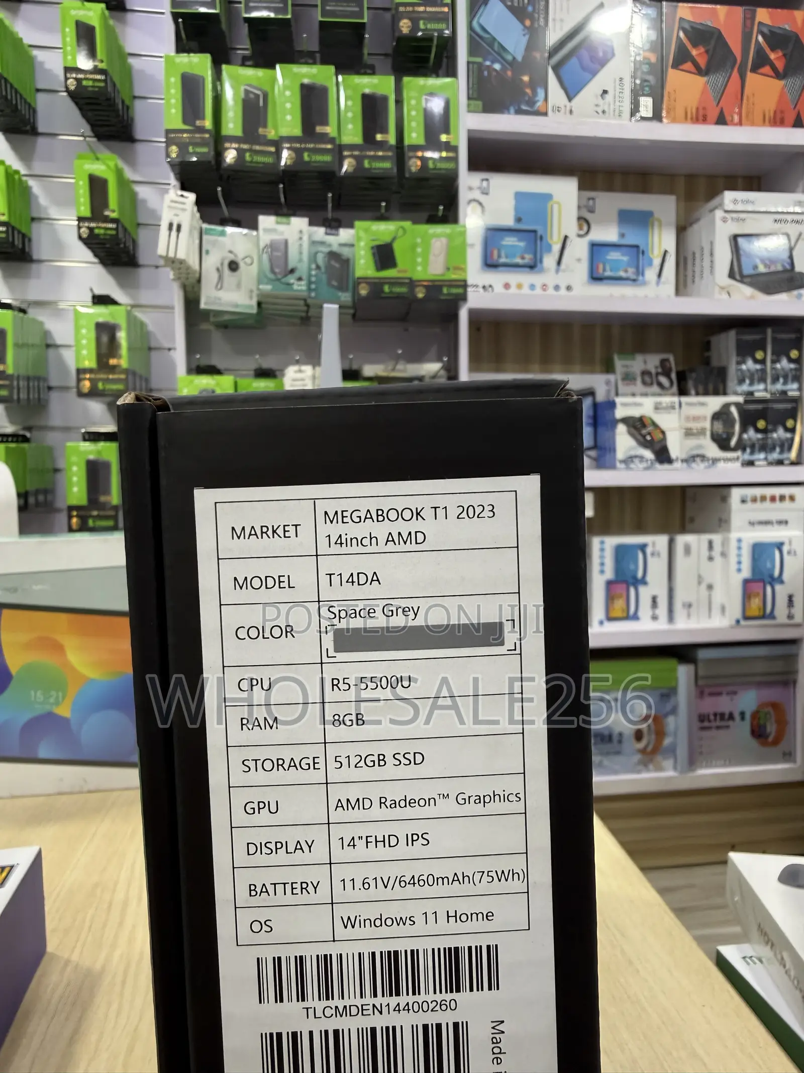 New Laptop Tecno MEGABOOK T1 14 8GB AMD SSD 512GB