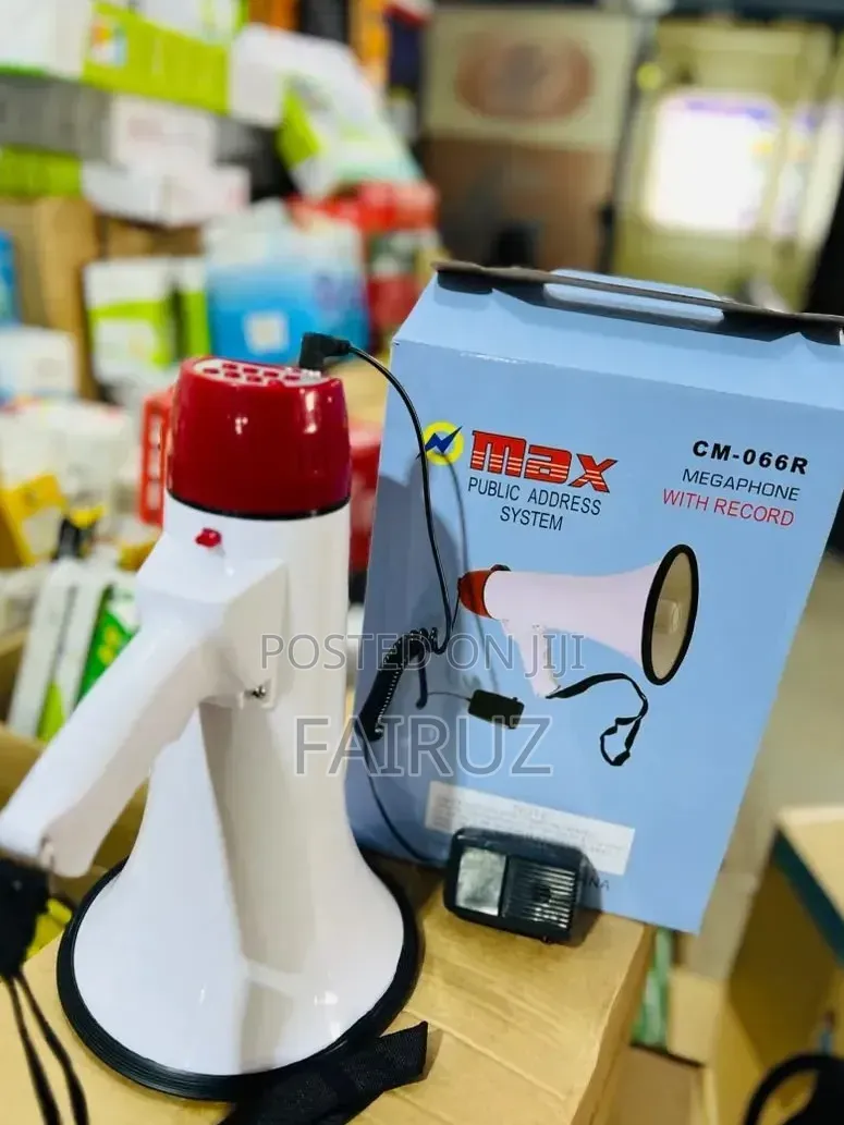 Megaphone With Microphone