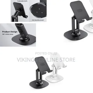 1 Piece of 360° Rotating Foldable Phone Stand for Desk - Mobile Phone