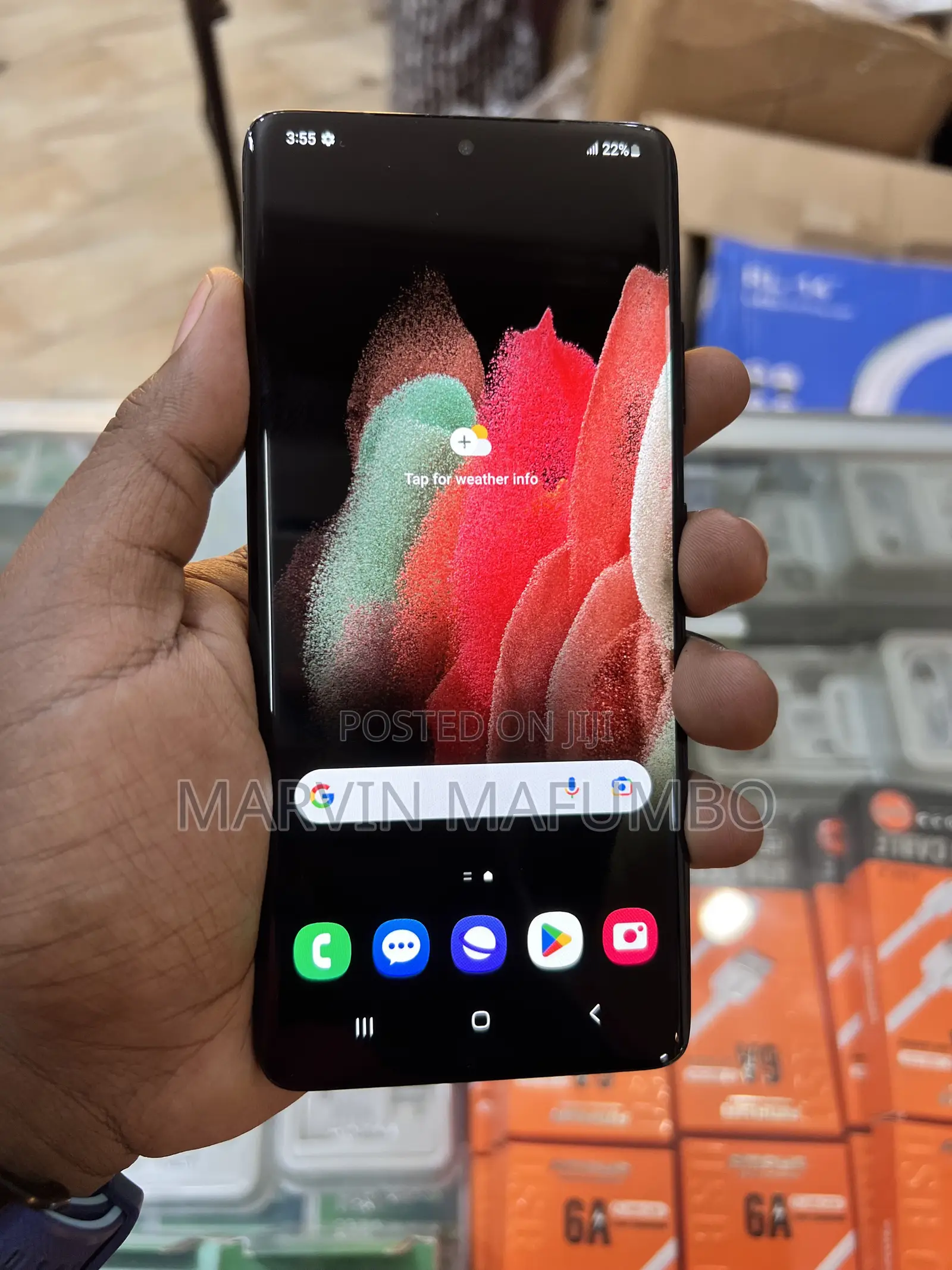 Samsung Galaxy S21 Ultra 5G 128 GB Black