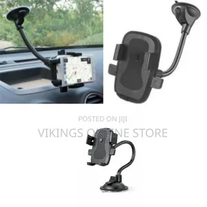 Cell Phone Holder, Universal Phone Stand Clip Flexible Rotating Car