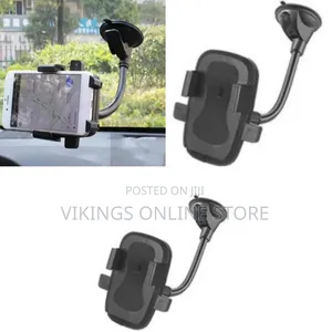 Cell Phone Holder, Universal Phone Stand Clip Flexible Rotating Car