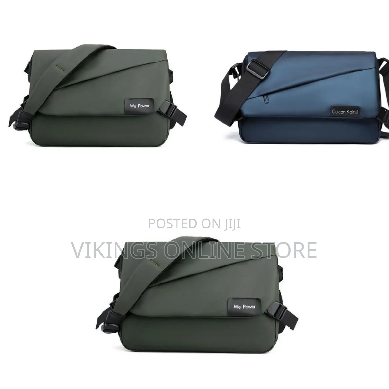 Oxford Cloth Messenger Bag Crossbody Bag for Men or Women Casual