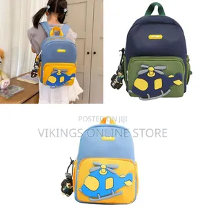 Helicopter Design Backpack Preschool or Nursery-Aged Children School