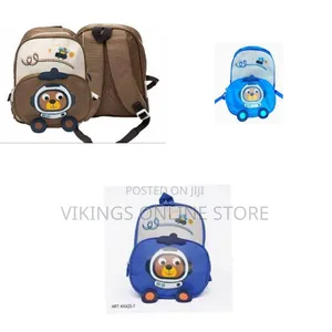 Polyester Cute Astronaut Bear Design Backpack Preschool or Nursery